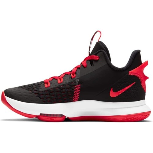 Nike LeBron WItness V BRED Hombres Entrenadores de Baloncesto Talla 9 Reino Unido - Imagen 3 de 6