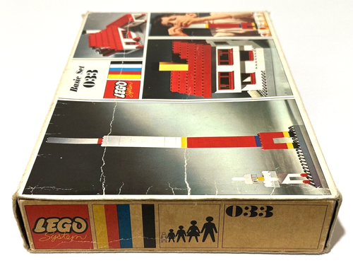 Vintage ©1968 LEGO System 033 Classic Basic Building Set 100% Complete with Box - Picture 16 of 24
