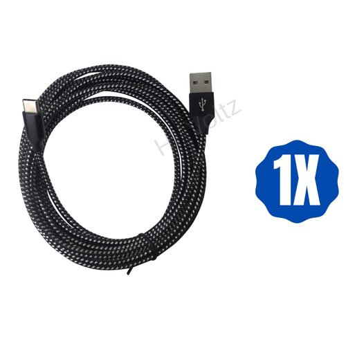 10FT Fast Type c USB c Charging Cable Braided Charger Data Cord for Android LG - Picture 10 of 12