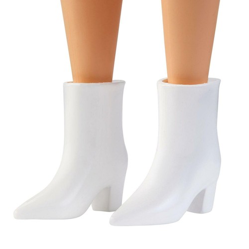 Barbie Fashionistas Puppe 127 - kurvig mit dunklen Haaren und Einhorn Gläubiges Kleid - Bild 7 von 8