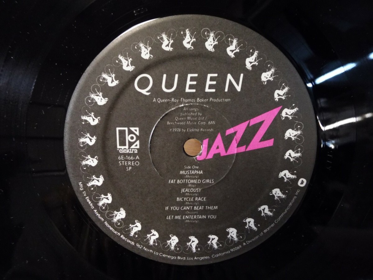 QUEEN JAZZ 1978 ROCK LP VINYL ALBUM | eBay