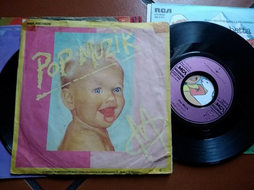 7" "M" M FACTOR POP MUSIK GERMANY PRESS COVER GOOD VINYL VG+/EX