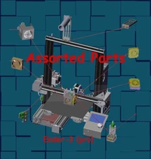 Creality Ender-3 or Ender-3 pro 3D Printer Assorted Parts