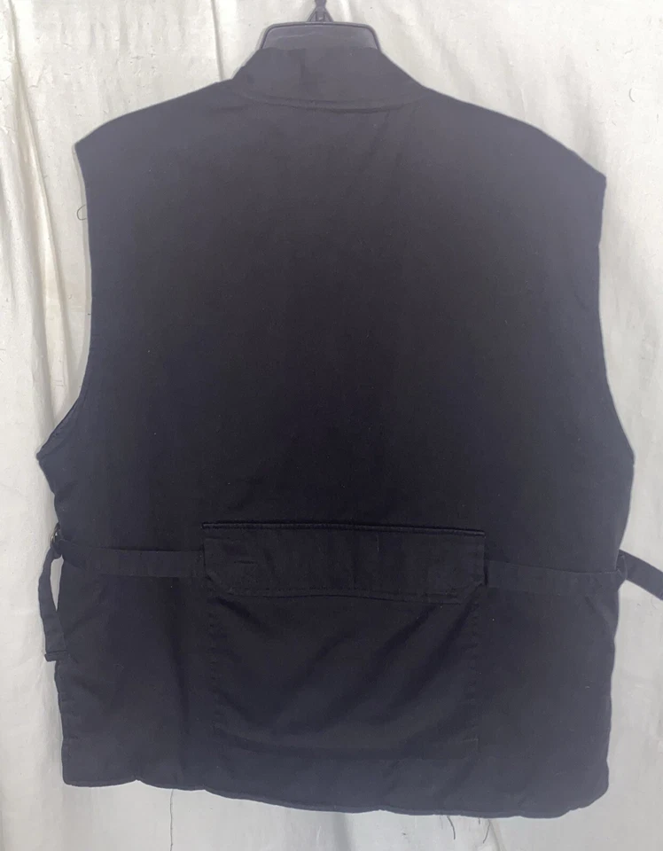 Jackpot Marca Táctico Caza Pesca Chaleco Multi Bolsillo Ajustable Exterior Foto 2 de 4