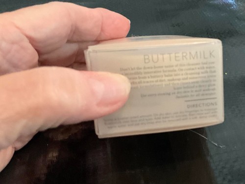 Beekman Buttermilk 1802 makeup melting cleansing balm .39 fl oz - Picture 4 of 5