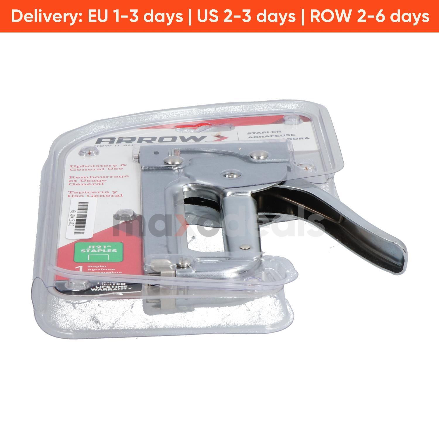 Arrow Fastener Company JT21CM Staple Gun New NFP Sealed eBay
