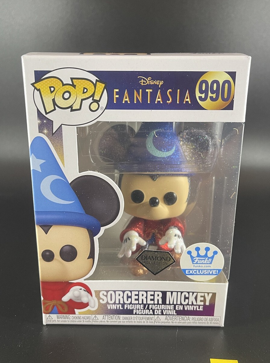 FUNKO POP SORCERER MICKEY 限定品 Amazon.com: Funko Pop! Disney: Fantasia 80th Anniversary