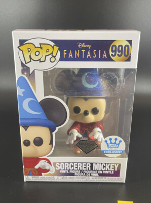 Funko Pop - Sorcerer Mickey (Diamond) Fantasia- Funko Shop