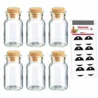 Westmark GewüRzgläSer Set Mit Korken, 6 Stk. – FüR GewüRze, KräUter Und Tees