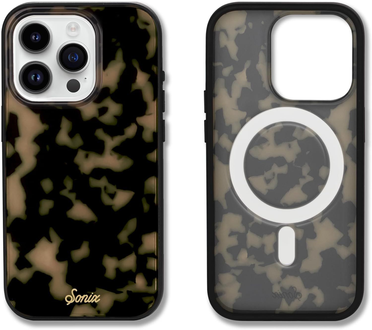 Sonix Case for iPhone 15 Pro Max 15 Max, Marble Brown Tort