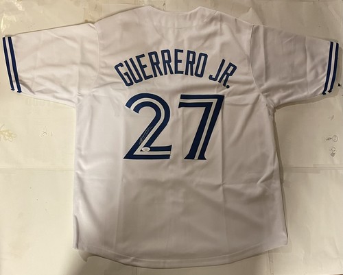 Vladimir Guerrero Jr. signed auto'd Toronto Blue Jays jersey with JSA COA - Picture 2 of 4