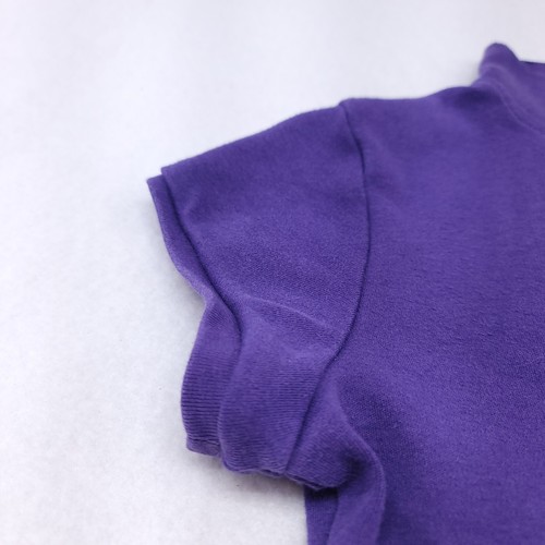 Nautica Short Sleeve Pullover Polo Shirt Youth Girls Size Large L Purple - Picture 4 of 9