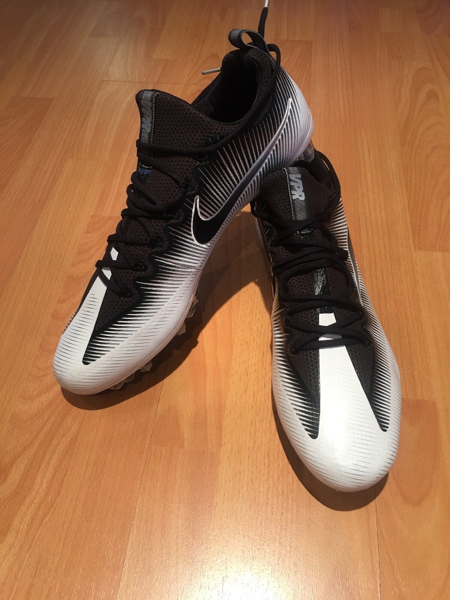Nike Untouchable Pro Molded Football Cleats Black White