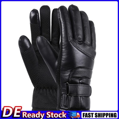 Ergonomie Winter warme Handschuhe beheizte Vollfinger-Fäustlinge zum Radfahren (