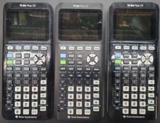 Texas Instruments Ti 84 Plus CE  Calculator W/ Charging Cable ***USED***