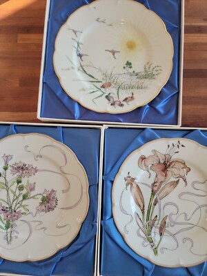 Lot Haviland Limoges France Theatre des Saisons Ete & Fleurs Et Rubans Lys Ali