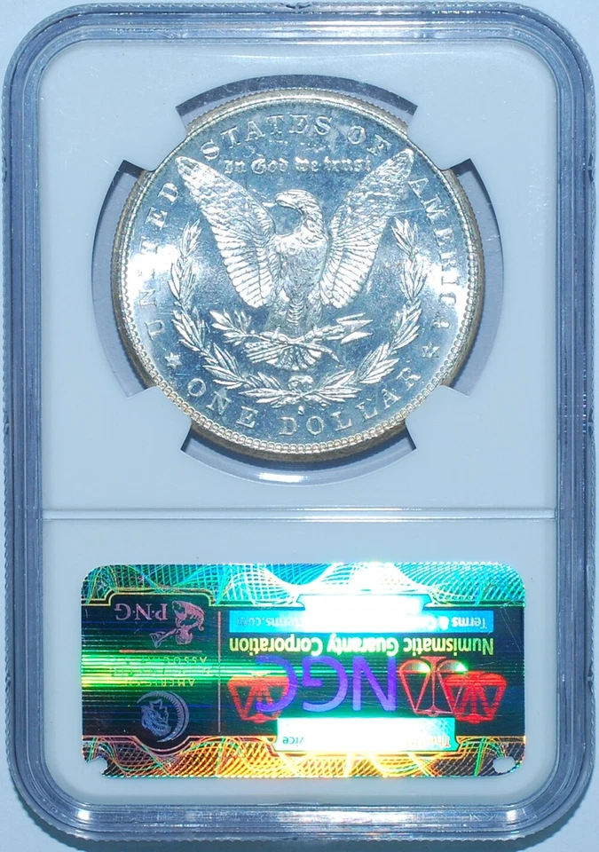 1881 S NGC MS67PL Prooflike Morgan Dollar - Image 2 of 4