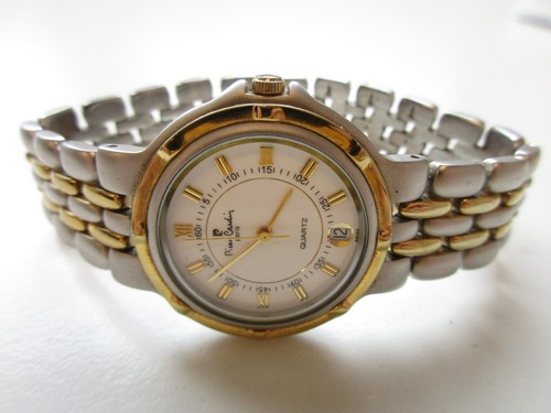 Pierre Cardin 1980's bicolor watch - Ronda cal. 705 movement - running - Picture 2 of 4