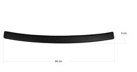 OmniPower® Ladekantenschutz Schwarz FüR Skoda Fabia II Kombi Typ:5J 2007-2014