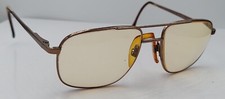 Vintage Luxottica Hector Bronze PIlot Metal Sunglasses Italy FRAMES ONLY