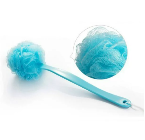 Ergonomic Bathing Solution Extendable Handle Bath Ball and Back Rub Brush - Picture 1 of 19