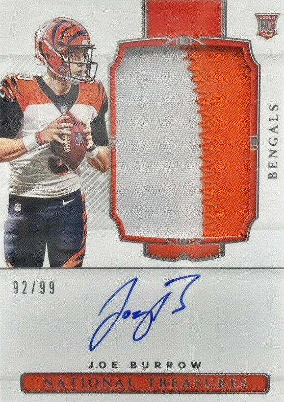 その他 Joe Burrow RC Auto panini Joe Burrow Panini Limited Rookie Patch Auto /10 Chaser Pack
