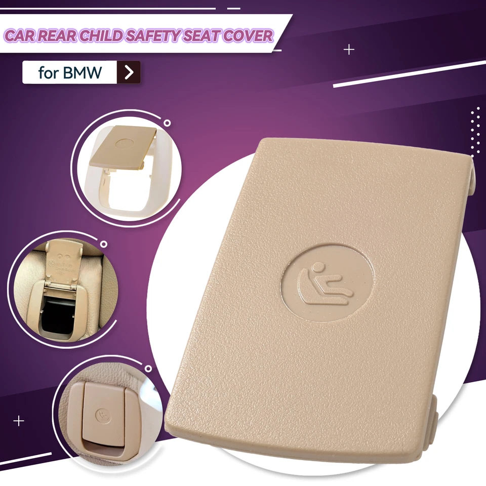 Child Seat Hook Anchor Rear ISOFix Cover For BMW F30 F31 E84 E90 E91 52207319686 Foto 4 de 4