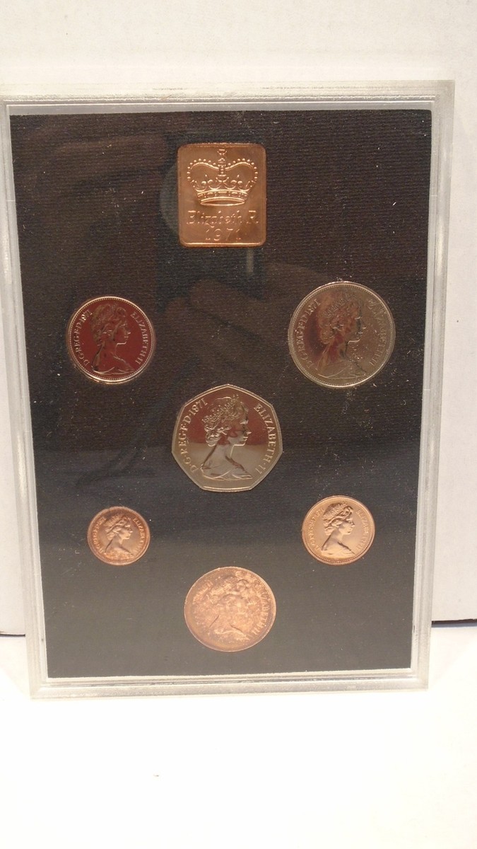 1971 英国北アイルランド プルーフ セット1971 UK Northern s-l1200.jpg