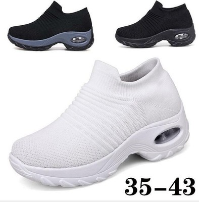 women casual shoes mesh cushioned outdoor sneakers