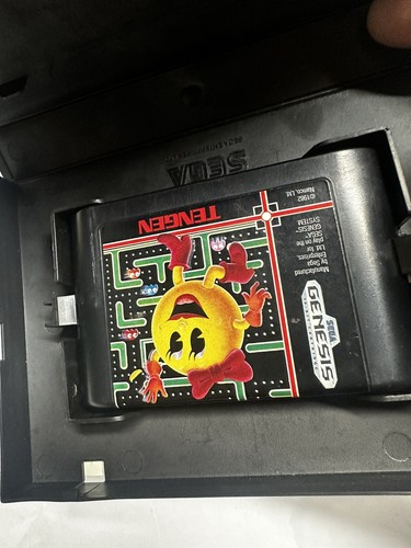 MS. PAC-MAN SEGA GENESIS NO MANUAL TESTED RETRO VIDEO GAME TENGEN - Picture 3 of 3