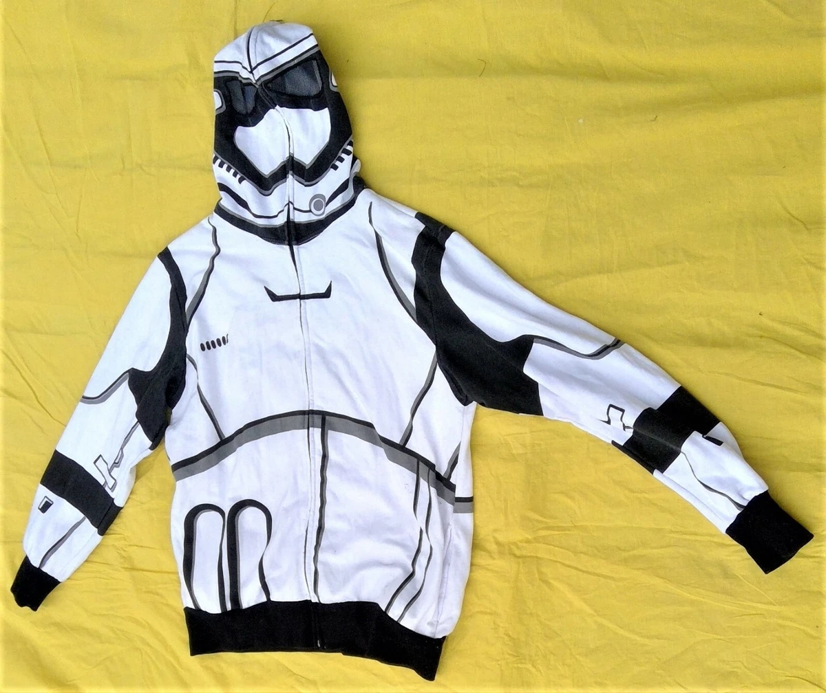 Mask Face Full Zip Hoodie