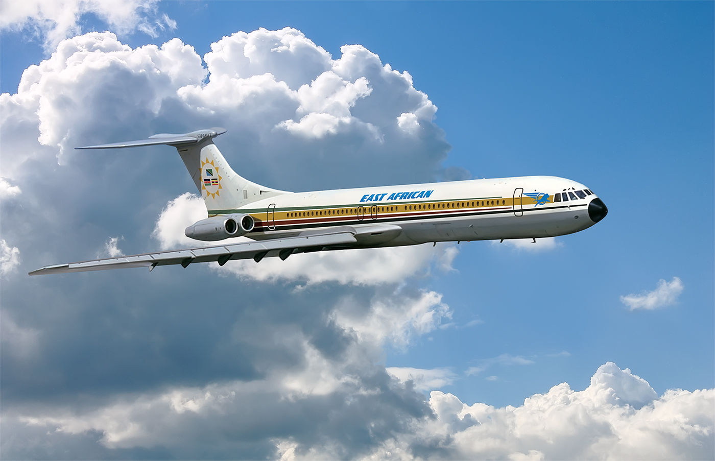 Roden 329 - 1:144 Vickers VC-10 Super Type 1154 - New
