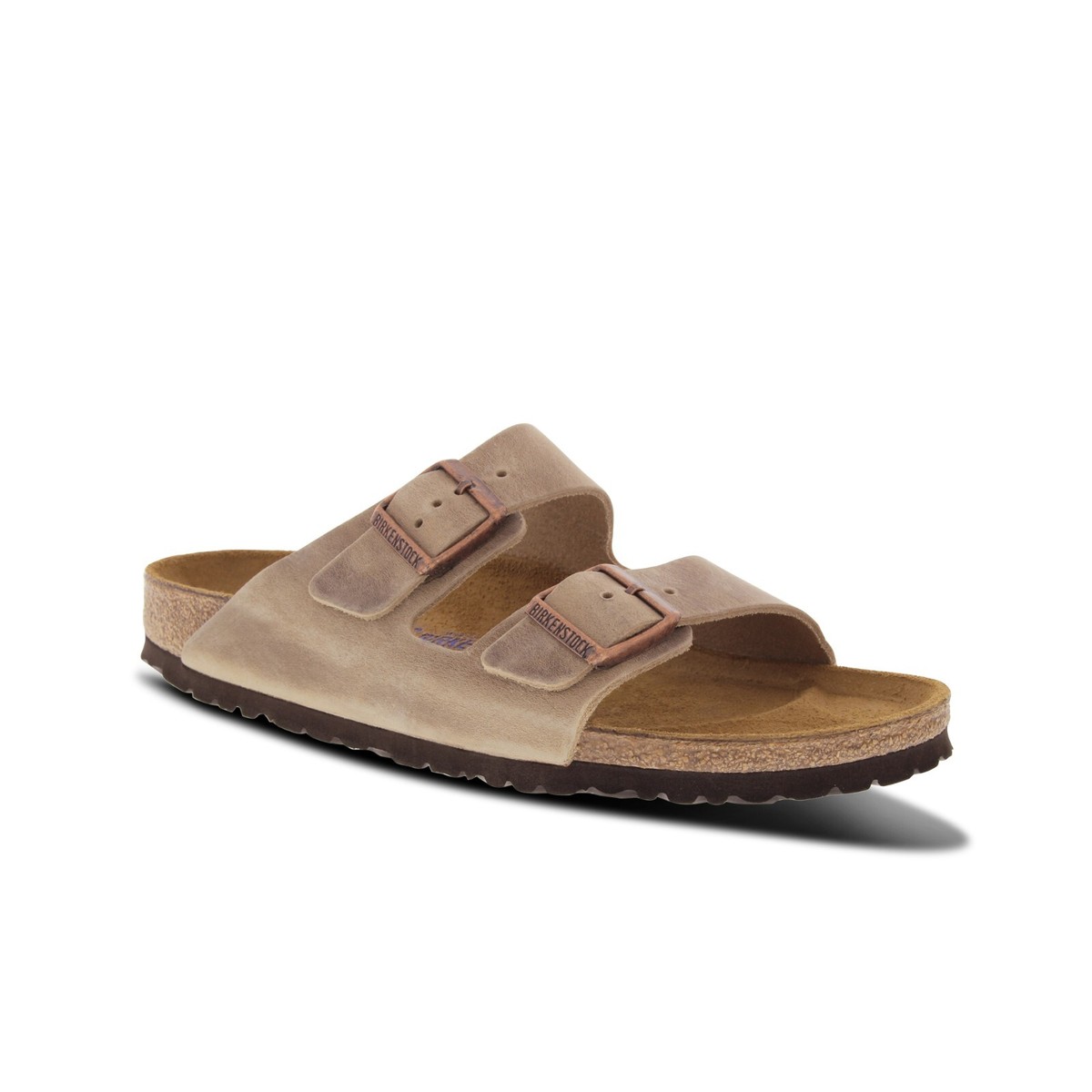 Birkenstock Unisex Arizona Soft Footbed Oiled Leather Sandals - Tobacco Arizona Soft Footbed Oiled Leather - Tobacco Brown - Regular  main image 4