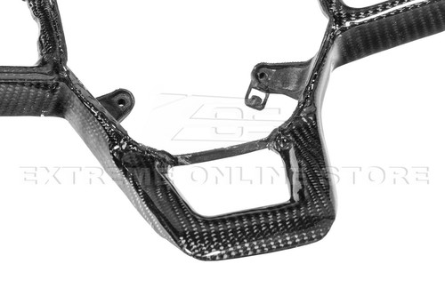 Para Ford Mustang 24-Up | Cubierta de botón de volante de fibra de carbono de repuesto - Imagen 7 de 10