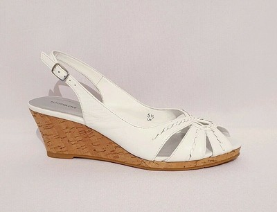 white wedges uk