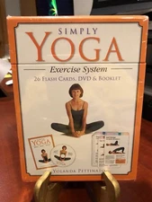 Simply Yoga Exercise System with Yolanda Pettinato (DVD/Booklet/Flash Cards)MfgS
