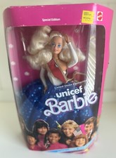 Vintage 1989 Mattel UNICEF Barbie Blonde Special Edition NRFB