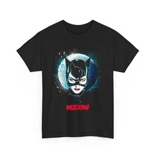 Cat Woman T-Shirt | Woman Meow Shirt | Meow T-Shirt