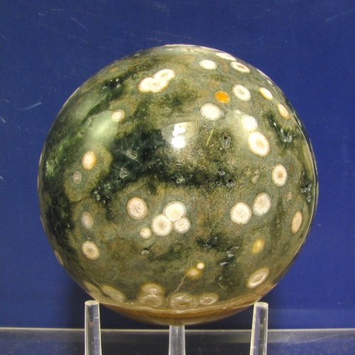 OCEAN JASPER SPHERE (#03) 4.8 cm diameter - Picture 3 of 3