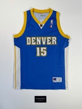 Champion Denver Nuggets Carmelo Anthony #15 N...