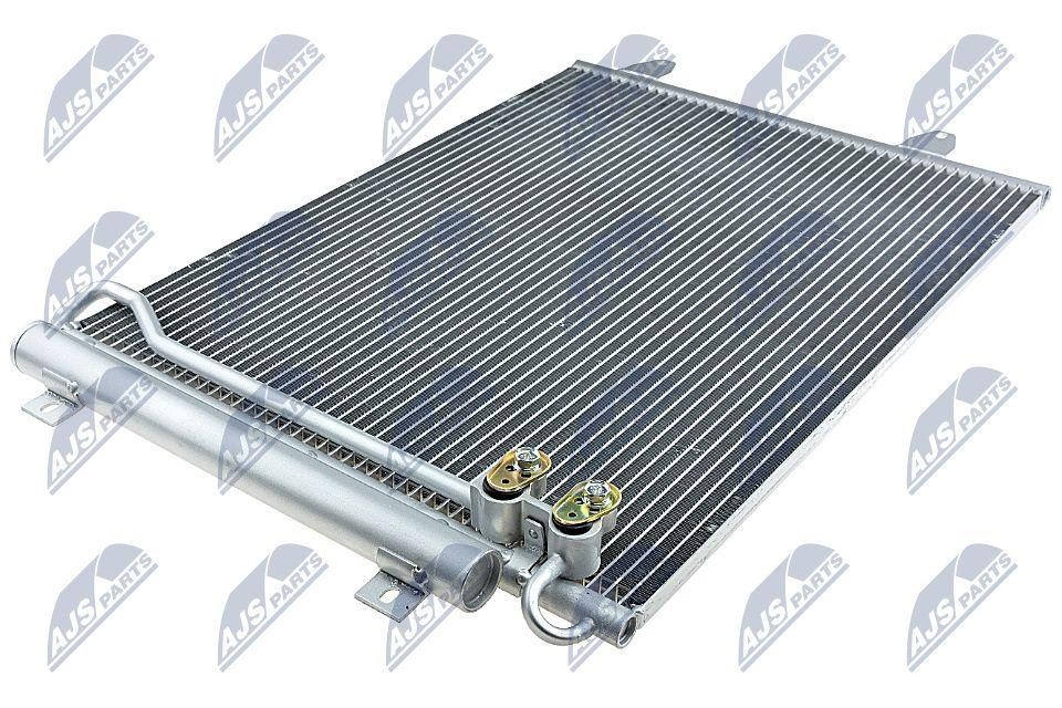 NTY Air Conditioner Condenser CCS-WW-017 For VW, Reinforced, 100% Fit