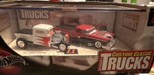 Hot Wheels Petersen's 32 Ford Pickup 57 Ranchero Red Silver Diecast Set