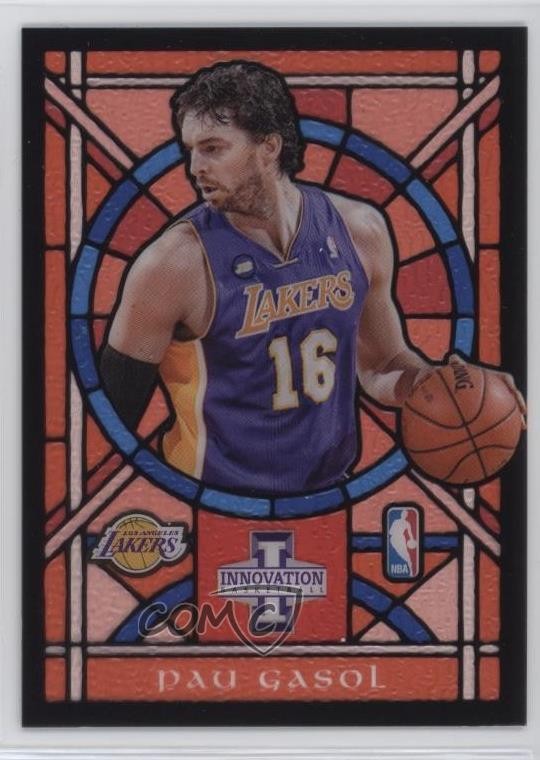 2012-13 Panini Innovation Stained Glass Pau Gasol #29 HOF