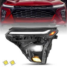 For 2024-2025 Chevy Trax LT/2RS/Active Left Side FULL LED Projector Headlight