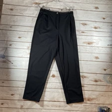 Good Luck Gem Black Pleated Dress Pants Size Medium