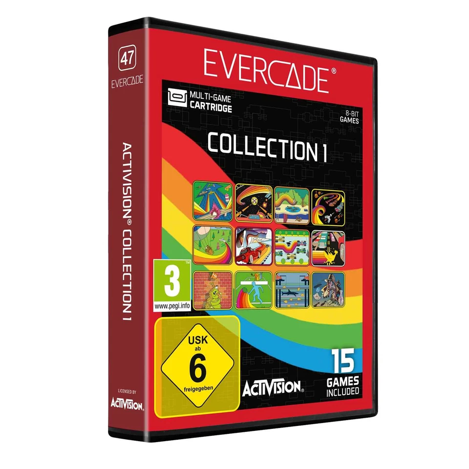 Blaze Evercade  Catridge 47 48 Activision Rare 1 + 10 Llamasoft 54 Spiele OVP - Bild 2 von 4