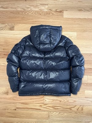 Moncler Ecrins Giubbotto Navy Down Puffer Jacket Size 5 (L/XL