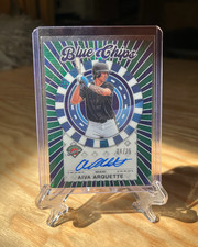 2025 Panini Prospect Edition Aiva Arquette Auto Green Pulsar 24/25