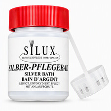 SILUX Silbertauchbad 200ml Silberreiniger Schmuckreiniger f&uuml;r Silberschmuck