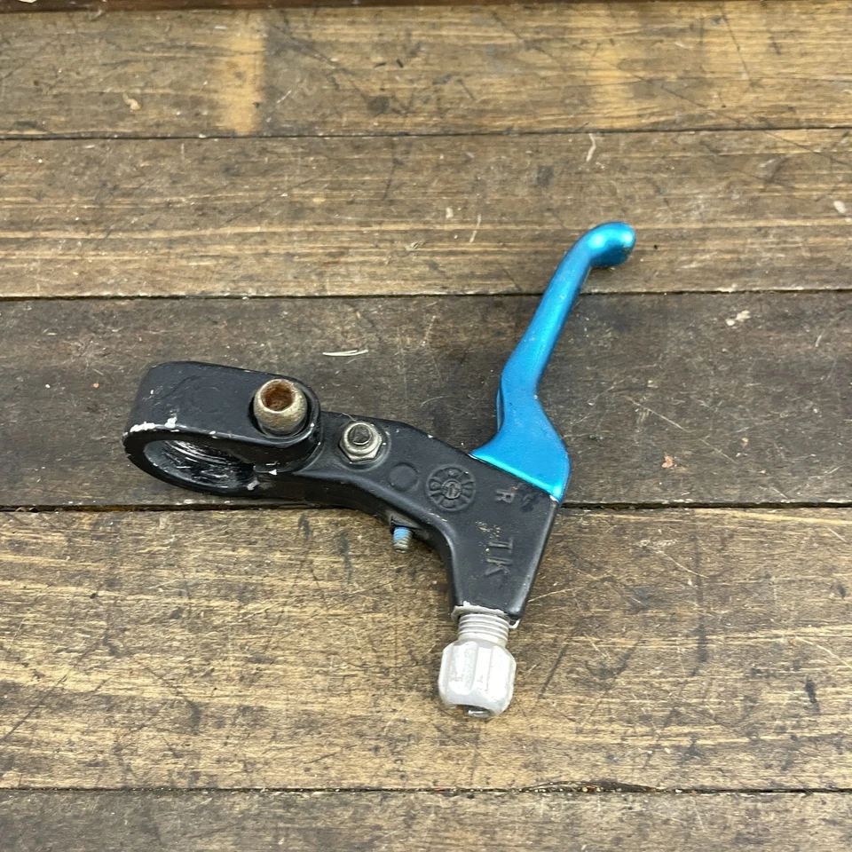 Tektro TK Vintage BMX MTB Alavanca de Freio Liga Azul Direita 85g Peças - Imagem 4 de 4